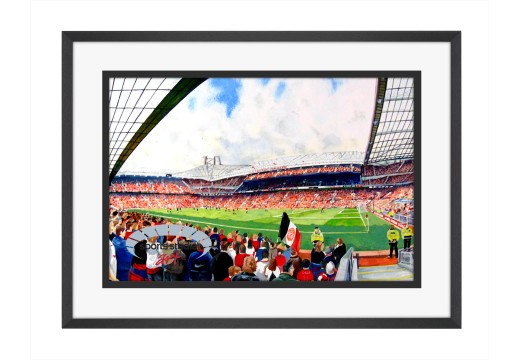 Old Trafford Stadium Fine Art Print - Manchester United FC